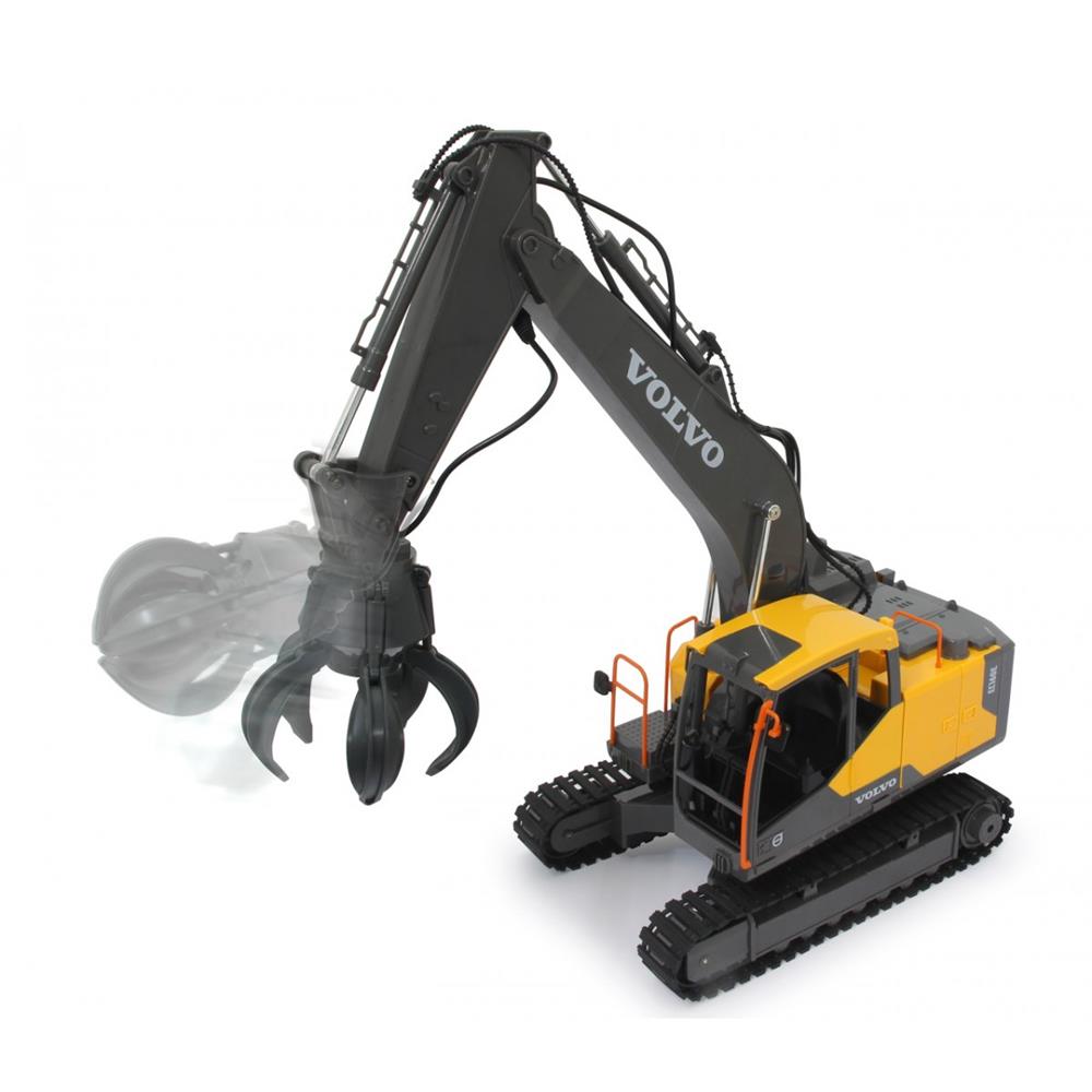 Jamara RC Bagger Volvo EC160E, 1:16, 2,4GHz, funkferngesteuert, mit Licht und Sound