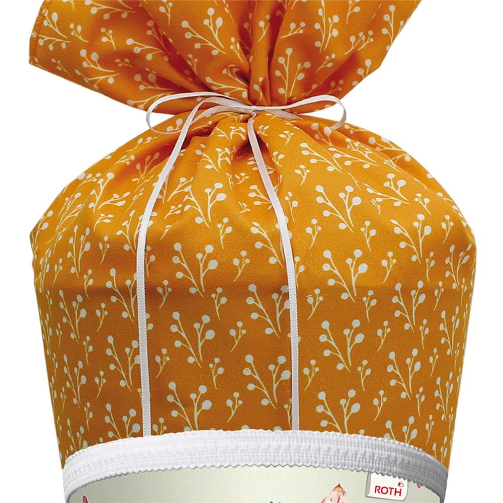 Roth Schultüte Lieblingsstück Funny Fuchs, 70cm, rund, Rot(h)-Spitze, mit Stoffverschluss