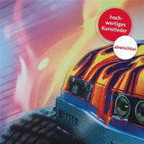 Roth Schreibtischunterlage Monstertruck Fire, Malunterlage mit Anti-Rutsch-Beschichtung