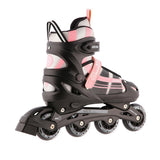 NILS EXTREME NH18366A 2in1 Inliner Schlittschuhe Gr. 39-43, Rosa-Weiß, verstellbar