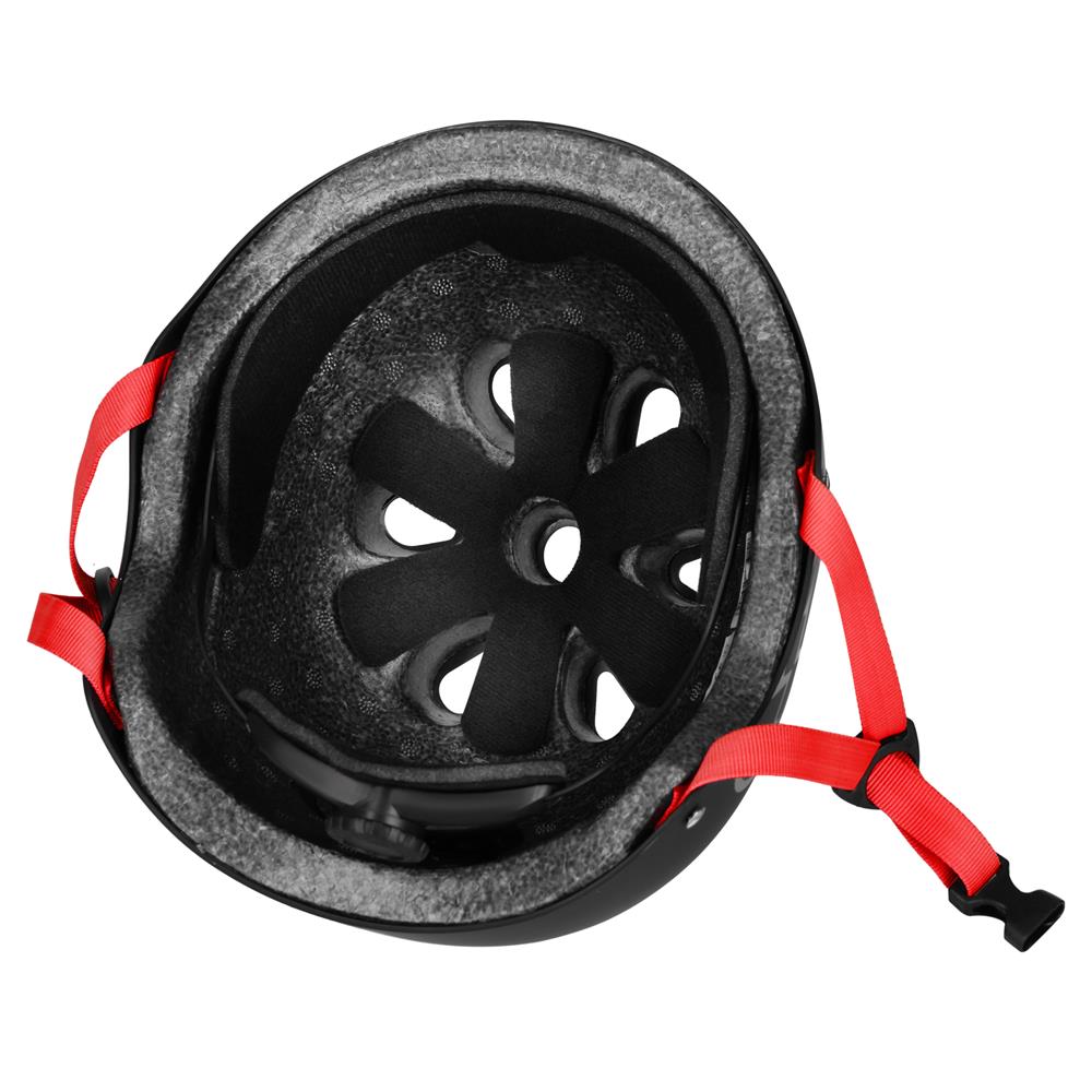 NILS EXTREME MTW001-2 Helm Größe M 55-58 cm Schwarz - Schutzhelm für Skateboard Inliner Roller Helm