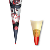 Roth Schultüte Marvel Spiderman (Miles Morales), 70cm, rund, Rot(h)-Spitze, Filzverschluss, Folieneffekt