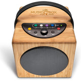 KidzAudio Music Box for Kids – Kinderlautsprecher mit USB, Bluetooth, Aufnahme & Sleep