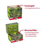 Roth Spardose Dinosaurier Tyrannosaurus, mit 2 getrennten Boxen, mit Magnet und Vorhängeschloss