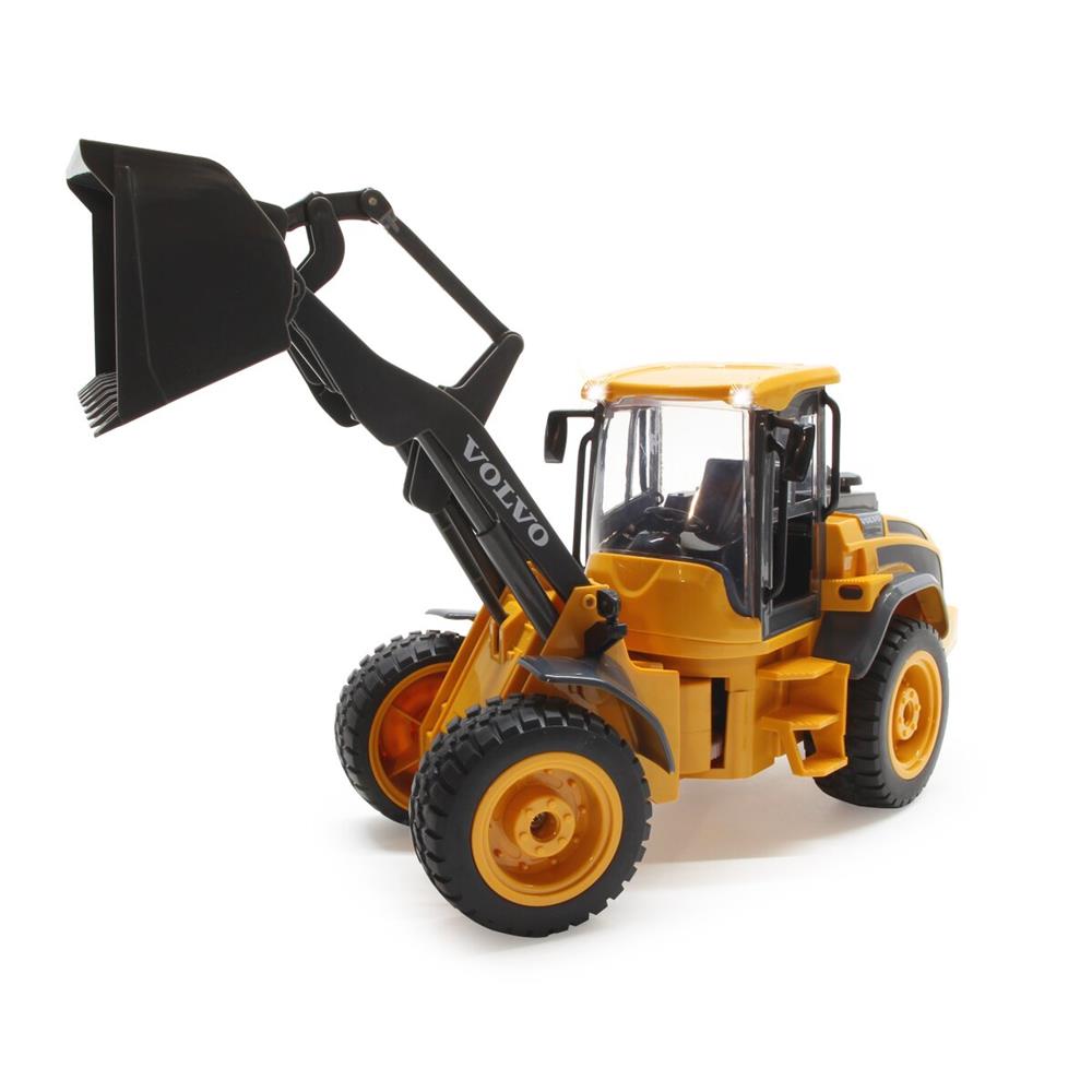 Jamara Radlader Volvo L50 1:16 2,4GHz RC ferngesteuertes Baufahrzeug Lader Baustelle gelb