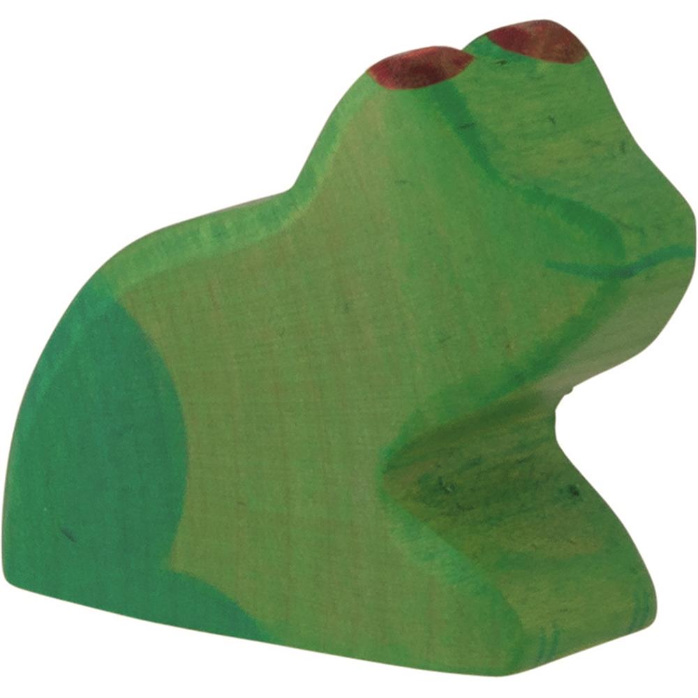 Holztiger Holzfigur - Frosch, Holzspielzeug, ab 3 Jahren