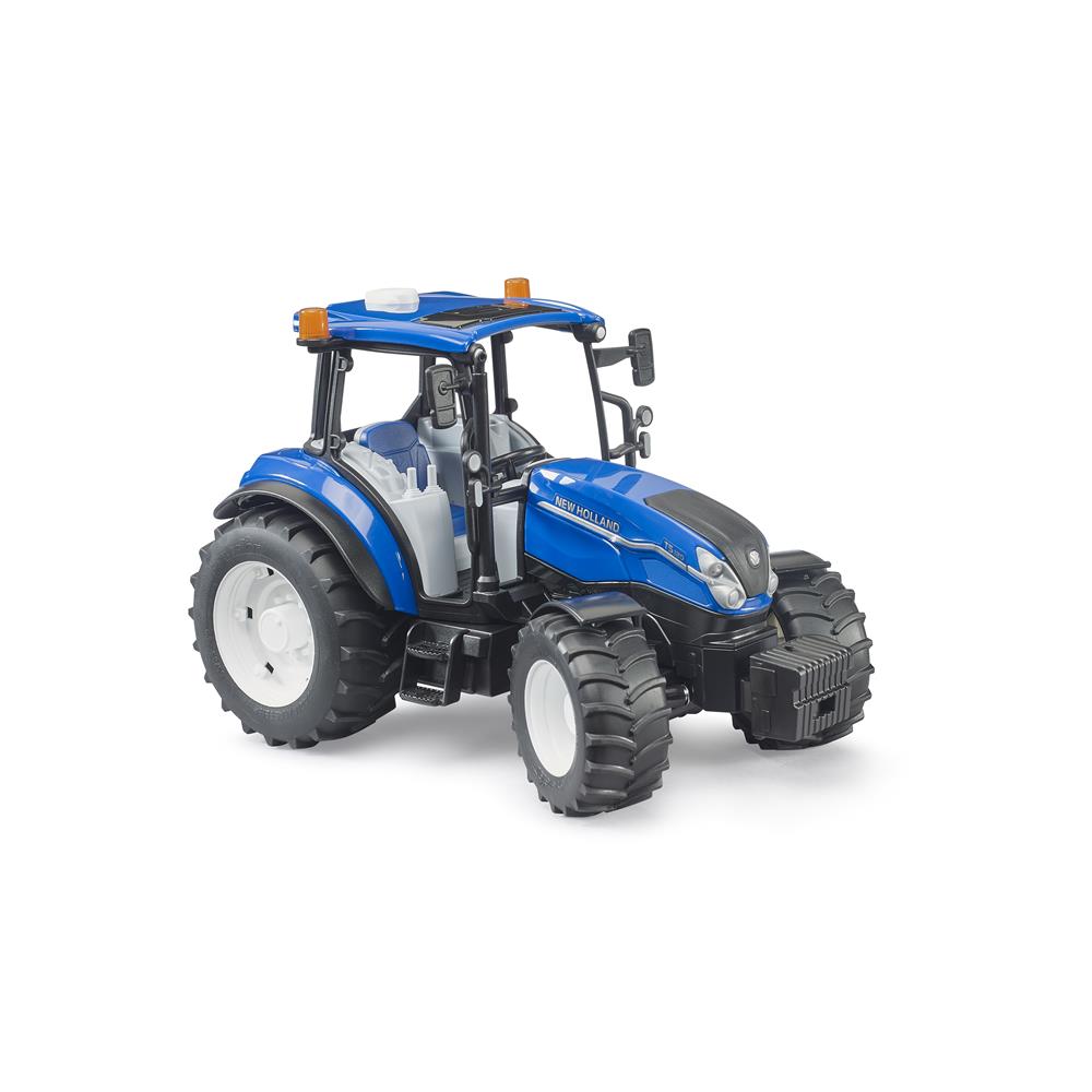 Bruder 02184 – New Holland T5.120 Traktor (1:16) mit Lenkfunktion