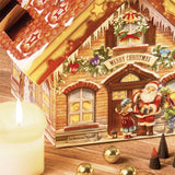 Roth Räucherkerzen-Adventskalender Haus der Düfte – 24 Düfte im dekorativen Räucherhäuschen