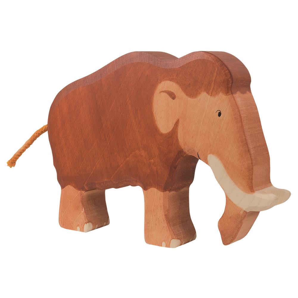 Holztiger Holzfigur - Mammut, Holzspielzeug, ab 3 Jahren