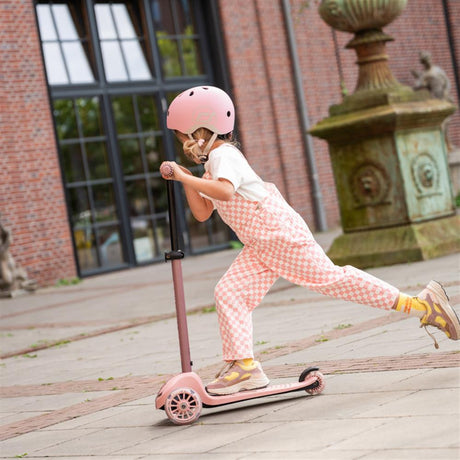 Scoot & Ride Highwaykick 3S Scooter, rose - Kinderroller, ab 3 Jahren