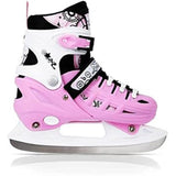 NILS EXTREME NH10905 4in1 Inliner Schlittschuhe Rollschuhe Gr. 35-38, Rosa, verstellbar