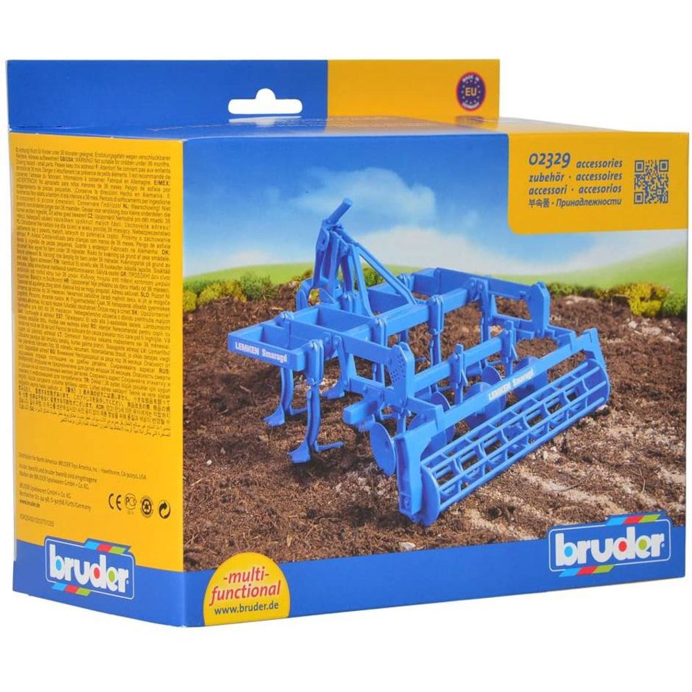 Bruder 02329 - Zubehör: LEMKEN Scheibengrubber