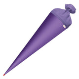 Roth Schultüte-Rohling/Basteltüte, lila, 70cm, rund, Rot(h)-Spitze, mit Filzverschluss
