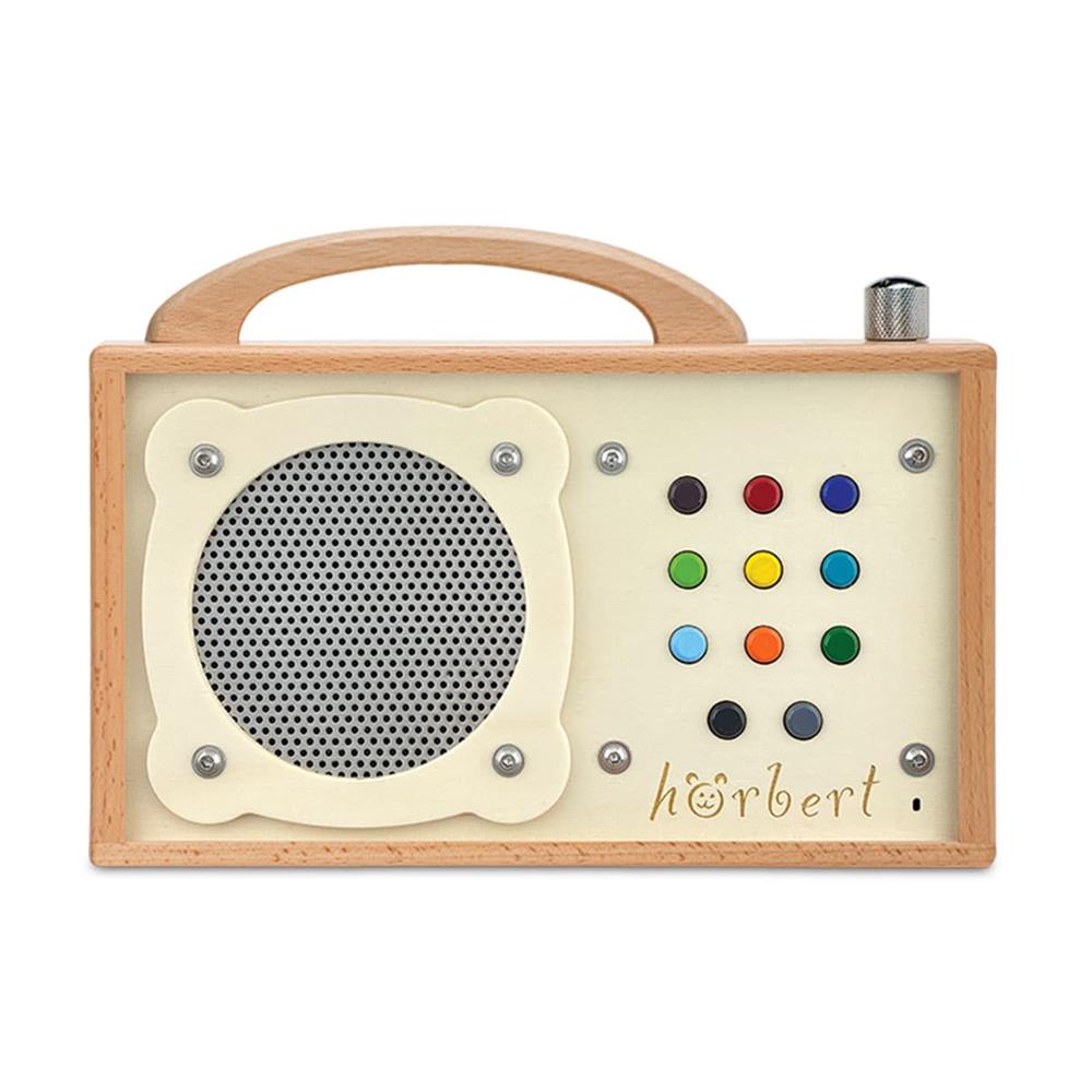 hörbert Musik-Player für Kinder – Holz, Bluetooth, WLAN & Aufnahme, Made in Germany