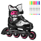NILS EXTREME NH10907 TINTY 4in1 Inliner Schlittschuhe Rollschuhe Gr. 31-34, verstellbar