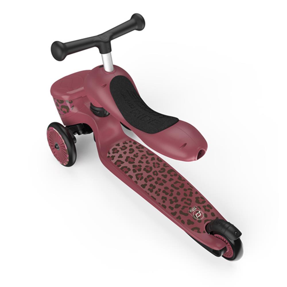 Scoot & Ride Highwaykick 1 Lifestyle, Wildcat - Kinderroller mit Aufbewahrungsbox