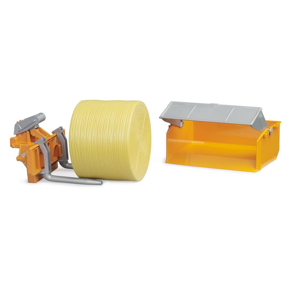 Bruder 02353 - Zubehör: Traktor-Ladekasten und Gabeln