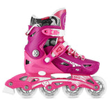 NILS EXTREME NA1055 BLAZE Inlineskates Inliner Kinder Gr. 35-38, Rosa, größenverstellbar
