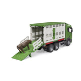 Bruder 03548 - Scania Super 560R Tiertransport-LKW mit 1 Rind, 1:16