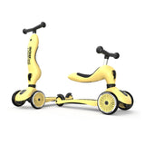 Scoot & Ride Highwaykick 1, lemon - 2in1 Kinderroller, ab 1 Jahr