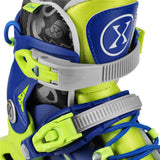NILS EXTREME NA1055 BLAZE Inlineskates Inliner Kinder Gr. 35-38, Dunkelblau, größenverstellbar