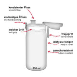 Roth Kinder-Trinkflasche, Einhornportrait, 350ml, Edelstahl, auslaufsicher, isolierend