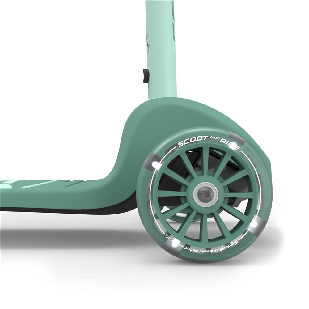 Scoot & Ride Highwaykick 3S Scooter, forest - Kinderroller, ab 3 Jahren