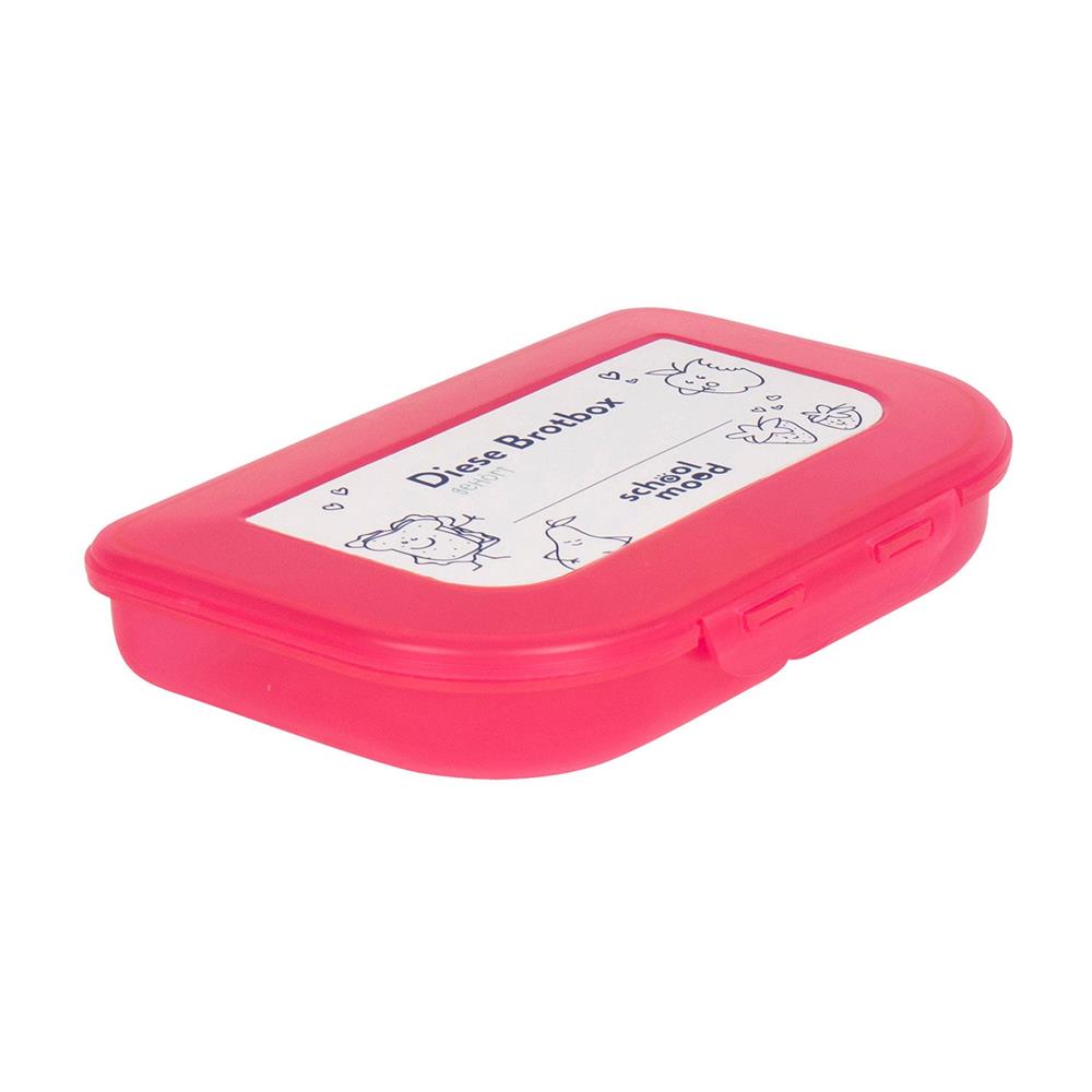School-Mood Brotdose (pink)