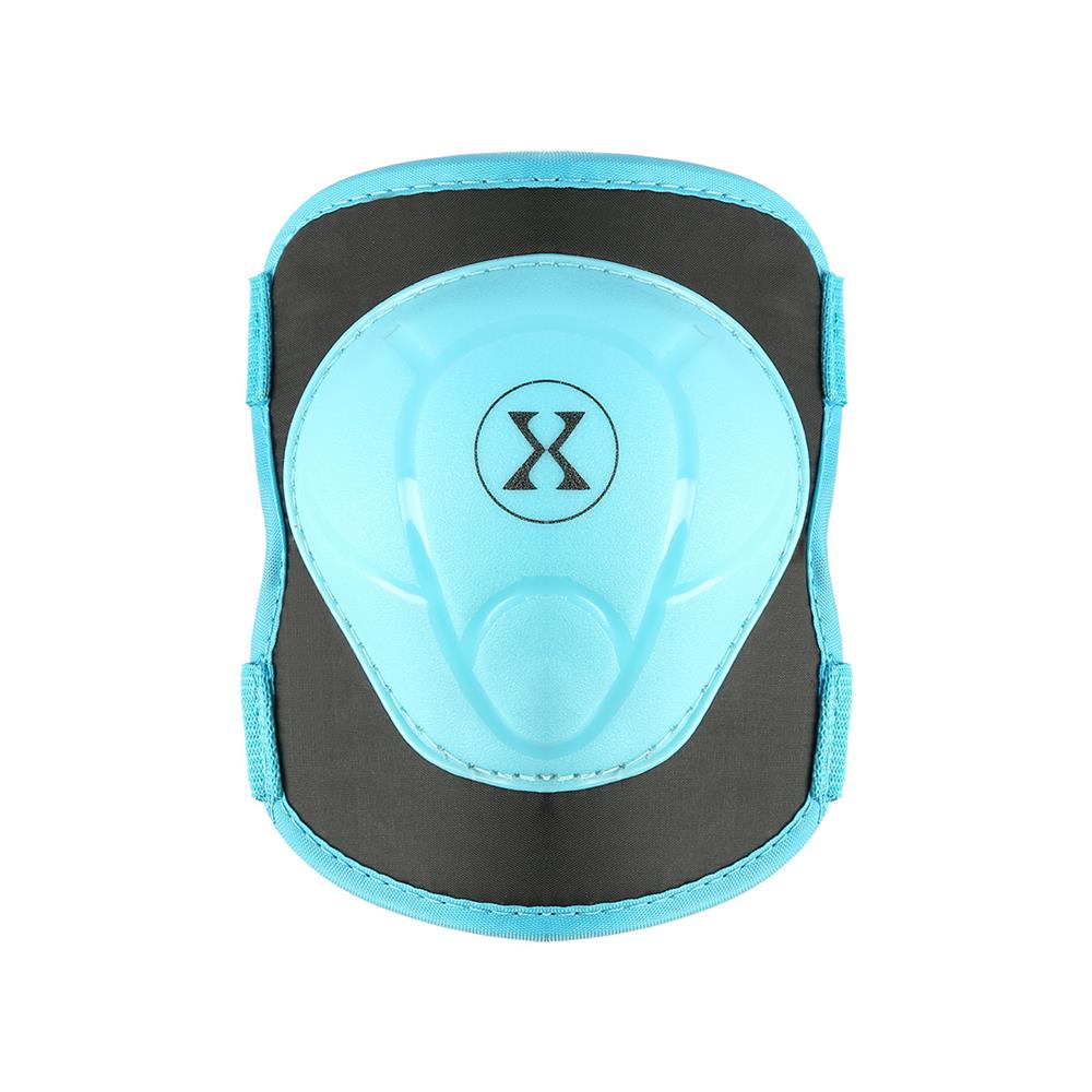 NILS EXTREME H704 Schoner-Set, Blau, Größe L - Protektoren Handgelenk Ellenbogen Knie