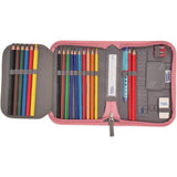 School-Mood Schulranzen Set Timeless Pro Rainbow (Regenbogen) 7-teilig