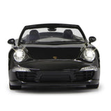 Jamara Porsche 911 Carrera S 1:12 schwarz 2,4GHz Ferngesteuertes Auto mit LED Fahrlicht