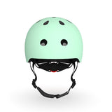 Scoot & Ride Kinderhelm Größe S-M (51-55 cm) kiwi - Schutzhelm mit LED-Licht