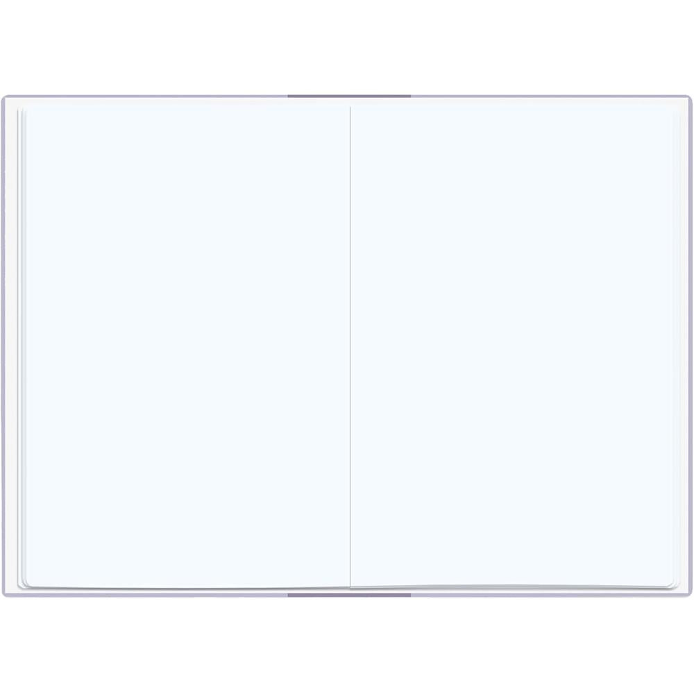 Roth Zeugnismappe Pattern mit Buchschrauben Lila Paradise, mit 12 A4 Klarsichthüllen, im Buchleineinband