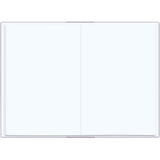 Roth Zeugnismappe Pattern mit Buchschrauben Lila Paradise, mit 12 A4 Klarsichthüllen, im Buchleineinband