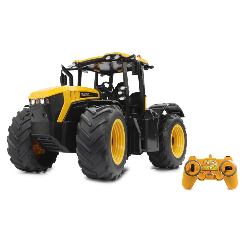 Jamara JCB Fastrac RC Traktor 1:16 2,4GHz Landwirtschaft Maschinen Kinderspielzeug