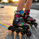 NILS EXTREME NH10907 TINTY 4in1 Inliner Schlittschuhe Rollschuhe Gr. 39-42, verstellbar