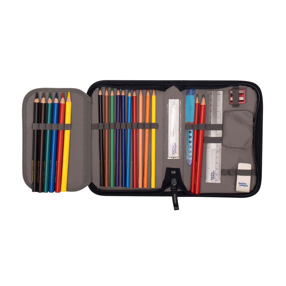 School-Mood Schulranzen Set Champion Maxx Pro Ella (Pony) 7-teilig mitwachsend
