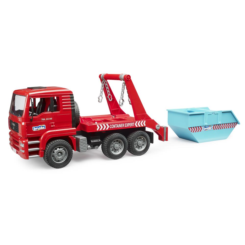 Bruder 02741 - MAN TGA Absetzcontainer LKW, 1:16