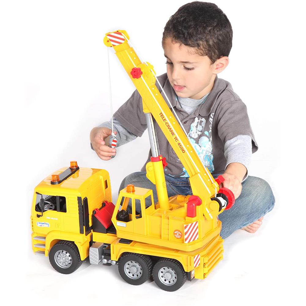 Bruder 02754 - MAN TGA Kran-LKW, 1:16
