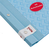 Roth Zeugnismappe Pattern A4 Swimming Pool Buchschrauben 12 Hüllen