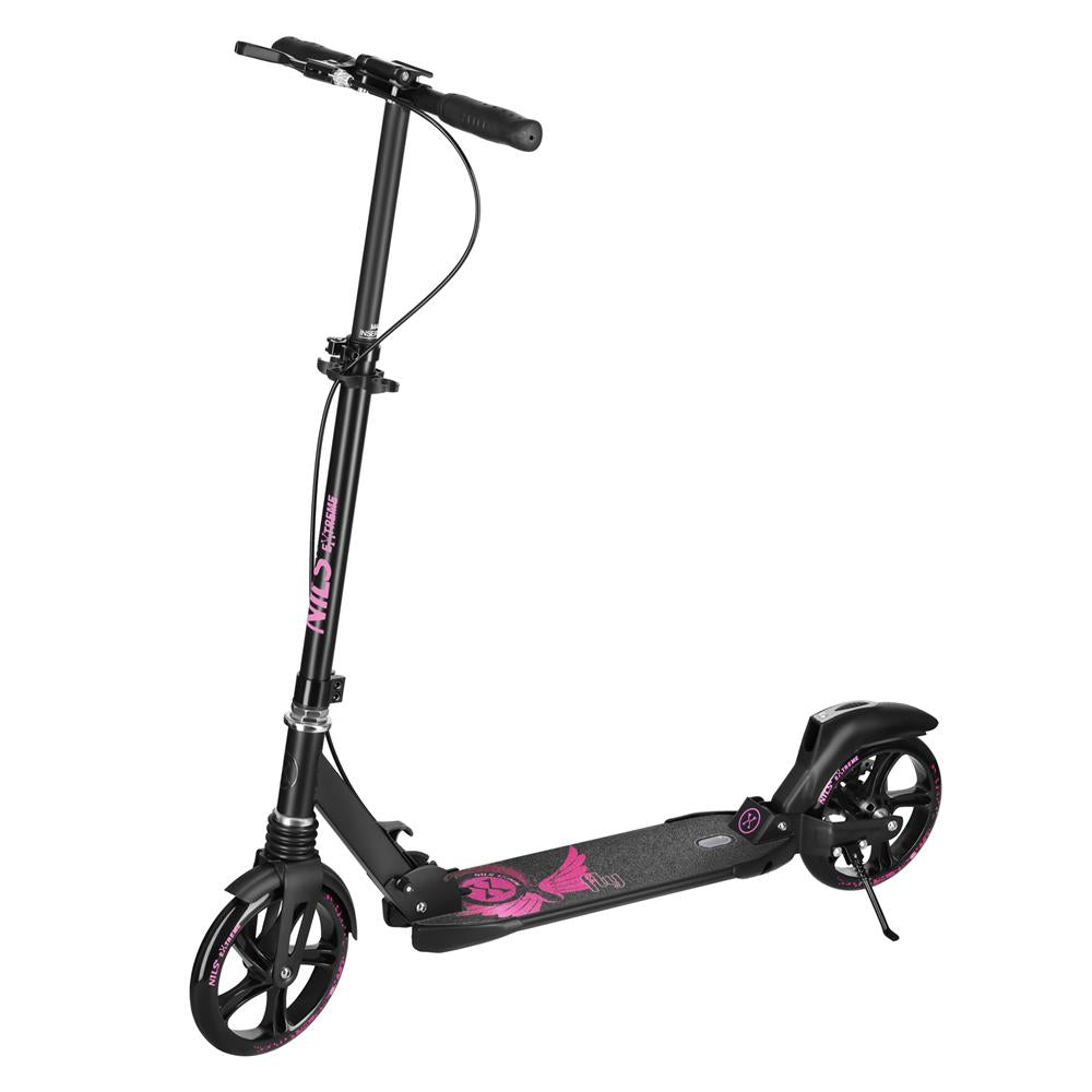NILS EXTREME HM800 FLY PINK Scooter, Freizeitroller, ABEC-11, Scheibenbremse, bis 100 kg