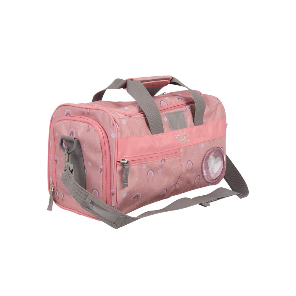 School-Mood Sporttasche Rainbow (Nordic Collection, rosa)