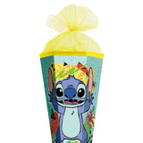 Roth Schultüte Disney Stitch, 85cm, eckig, Rot(h)-Spitze, Tüllverschluss