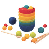goki Farbsortierspiel Sorterino – Holz & Wollfilz, pädagogisch, für Kinder ab 3 Jahren