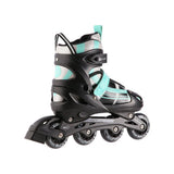 NILS EXTREME NH18366A 2in1 Inliner Schlittschuhe Kinder Gr. 31-34, Blau-Grün, verstellbar
