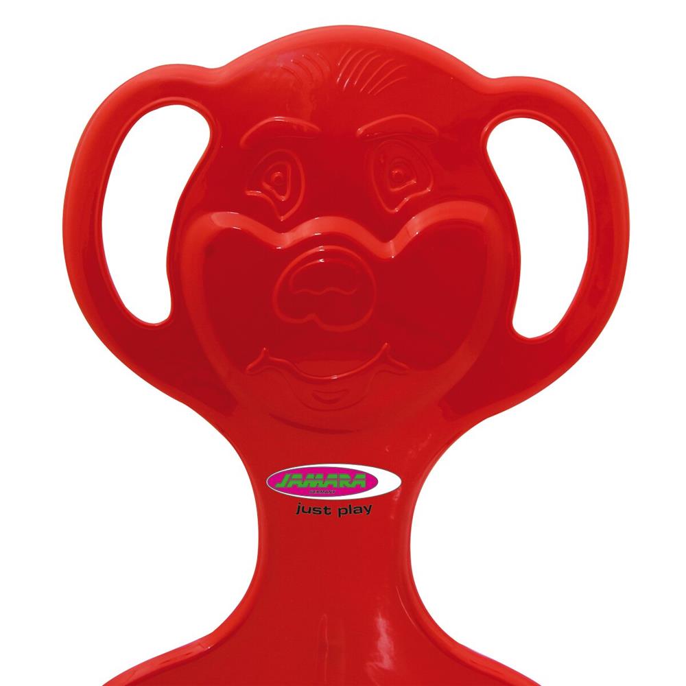 Jamara Snow Play Schneeflitzer Bär rot Rutscher Schneeteller Kinder