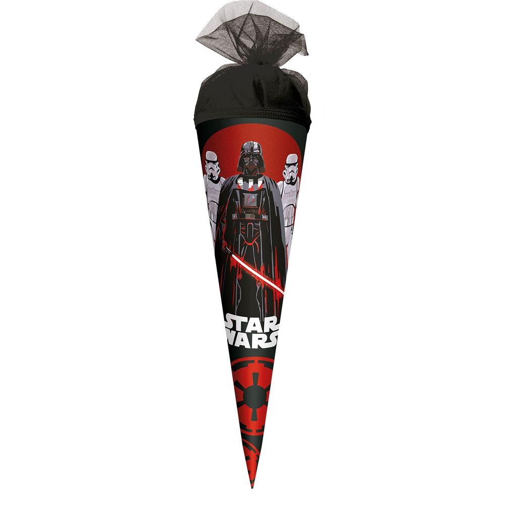 Roth Schultüte Disney Star Wars, 50cm, rund, Tüllverschluss