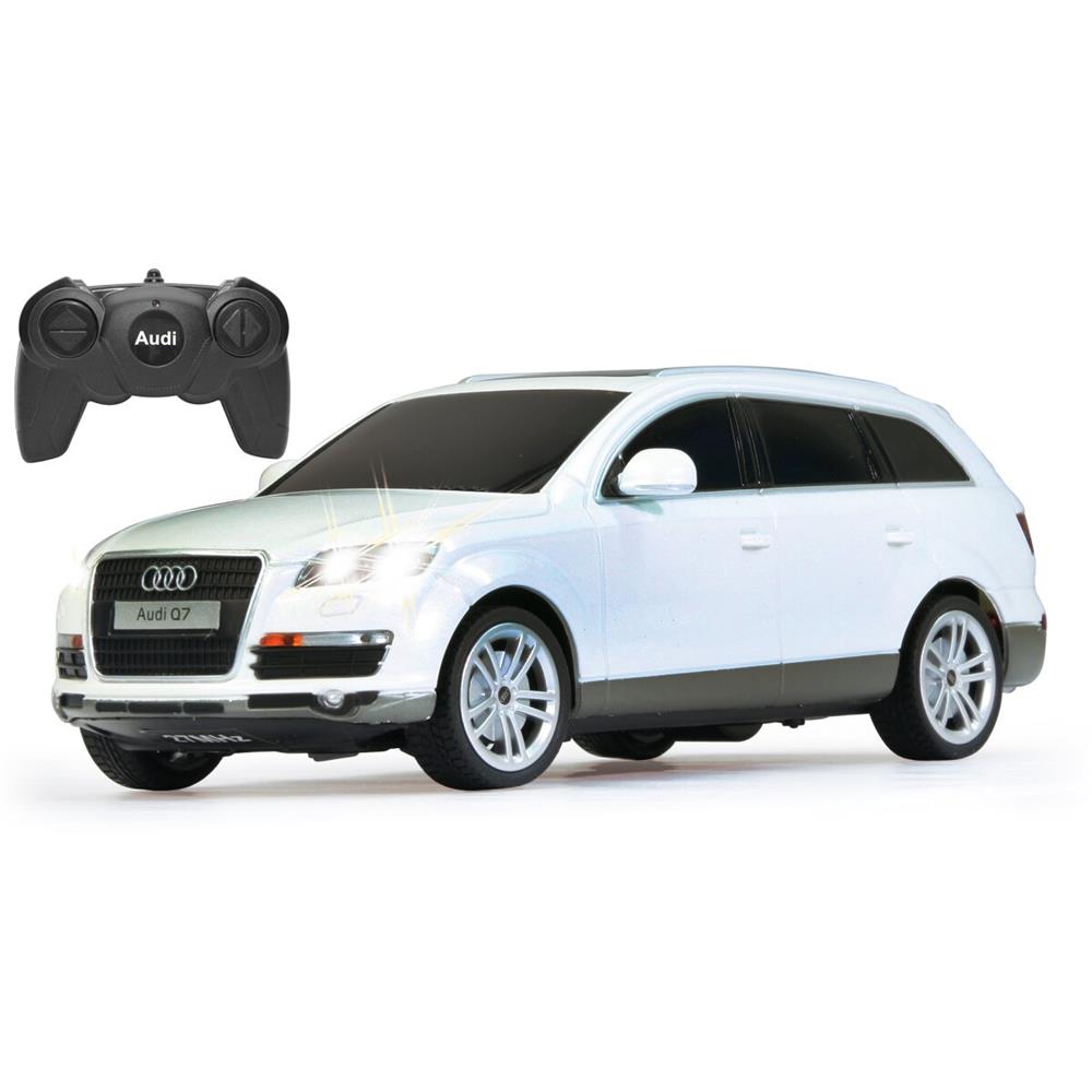 Jamara Audi Q7 1:24 weiß 2,4GHz Ferngesteuertes Auto mit LED Fahrlicht