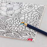 Roth Ausmalbuch und Buntstifte Einhornportrait, Mal-/Rätselbuch mit 12 zweifarbigen Buntstiften