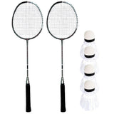Best Sporting Badminton Set 500 XT 2 Schläger 4 Federbälle Tasche